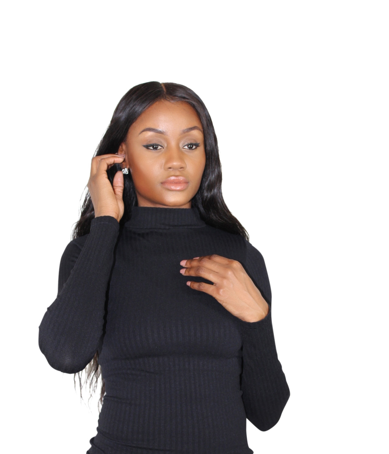 Shayla Black Turtle Neck - SKCouture