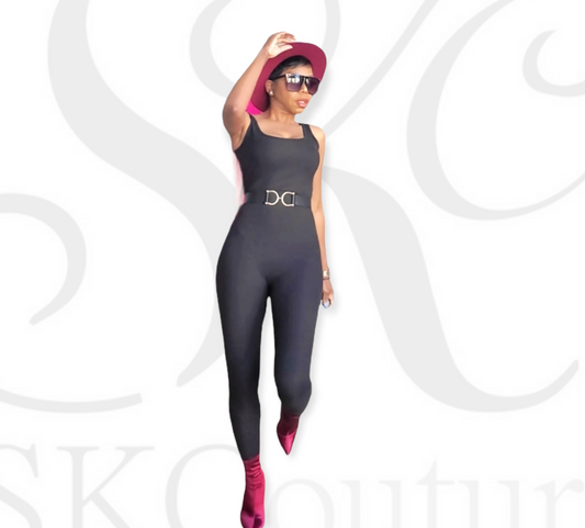 Cat Walk Black Two Piece Set