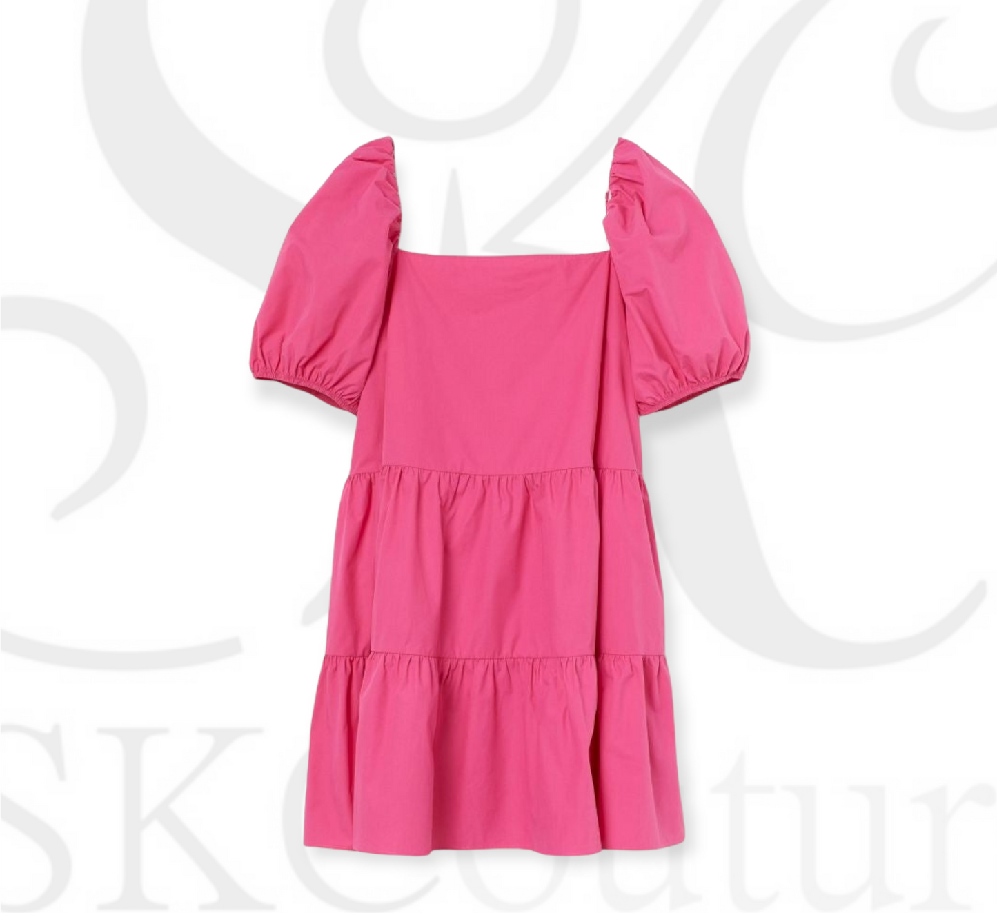 D'Alene Puff Sleeves Dress