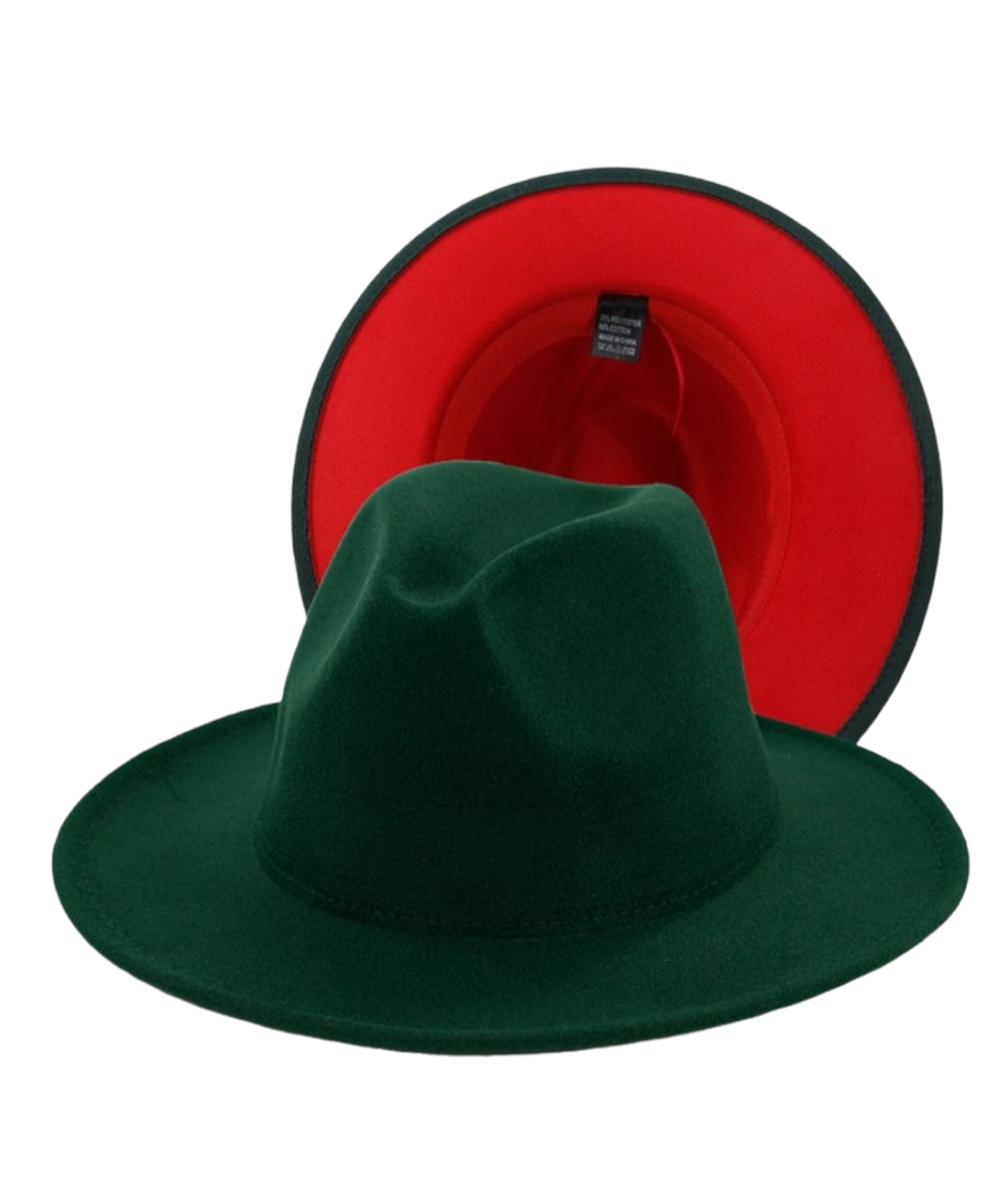 Nuela Double-sided Color Matching Fedora Hats