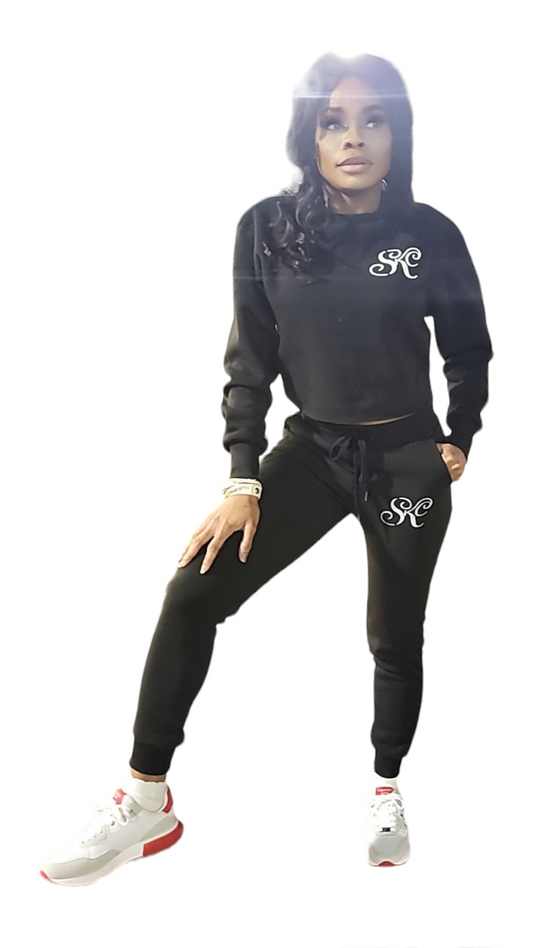 Rudy Sweatsuit 2 Piece cropped Set