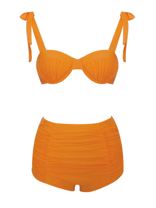Mounice Ruched Bikini Top