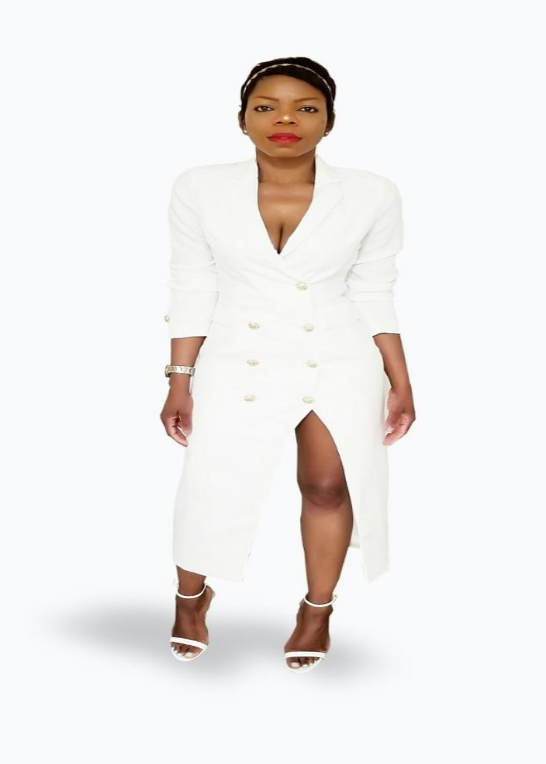 Power In The Blazer Dress - SKCouture