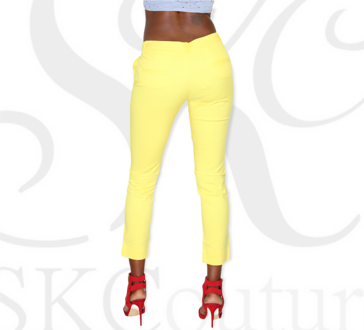 Kiax "Yellow" Crop Pants