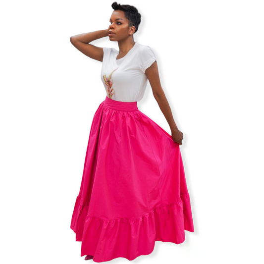 Nyokie Fusia Maxi Skirt