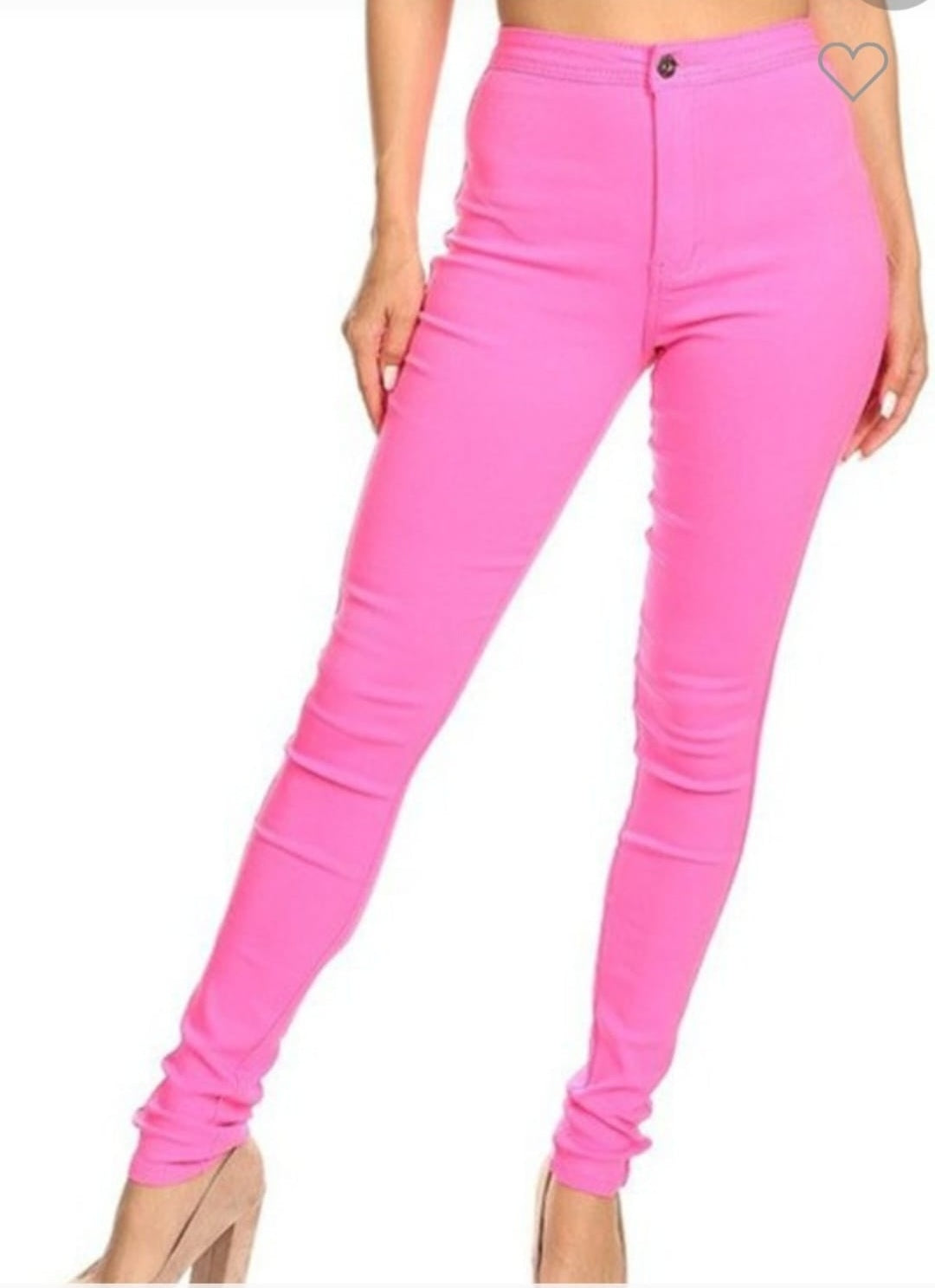 Sania's Highwaisted Neon Jeans