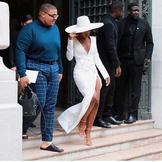 Power In The Blazer Dress - SKCouture